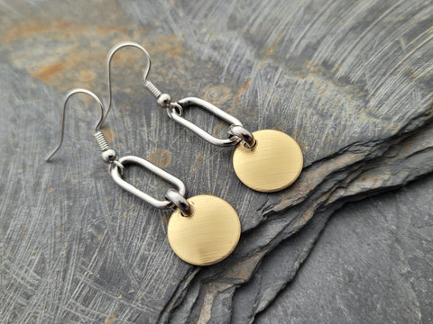 Paper Clip Style Earrings